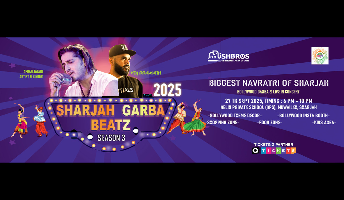 Celebrate Navratri in Style at Sharjah Garba Beatz 2025